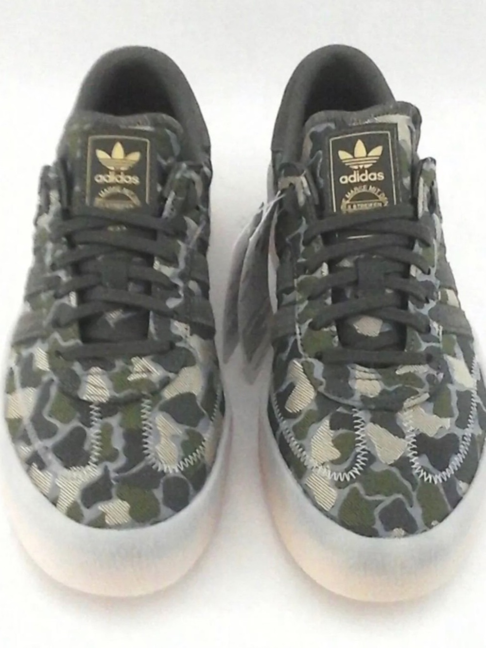 Adidas Sambarose Platform Women’s Sneakers Camo Green EE4677 Size 9